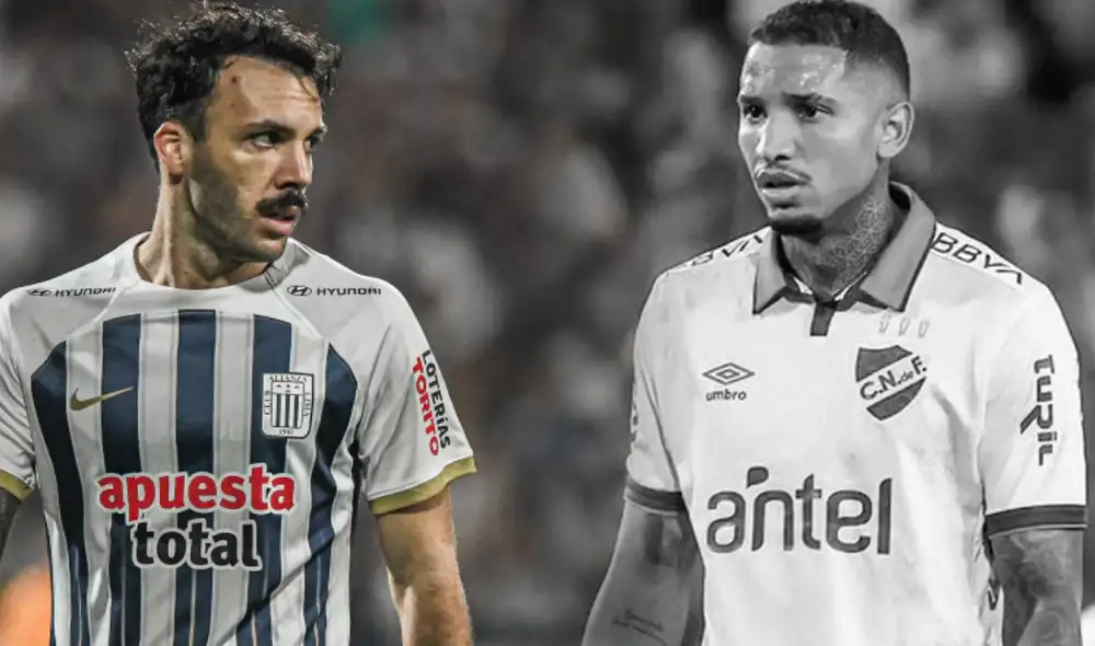 Sebastián Rodríguez y Juan Izquierdo se enfrentaron en la final del fútbol uruguayo del 2023. Foto: composición LR/Transfermarkt/Nacional