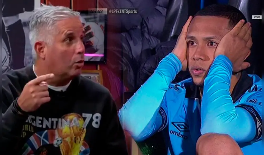 Bryan Reyna llegó a Belgrano tras su paso por Alianza Lima. Foto: composición LR/Movistar Deportes/TNT Sports