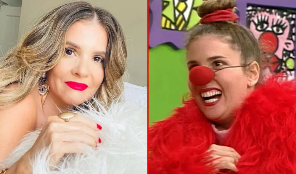 Johanna San Miguel interpretó a Queca en Pataclaun desde 1997 a 1999. Foto: composición LR/Instagram Johanna San Miguel/captura