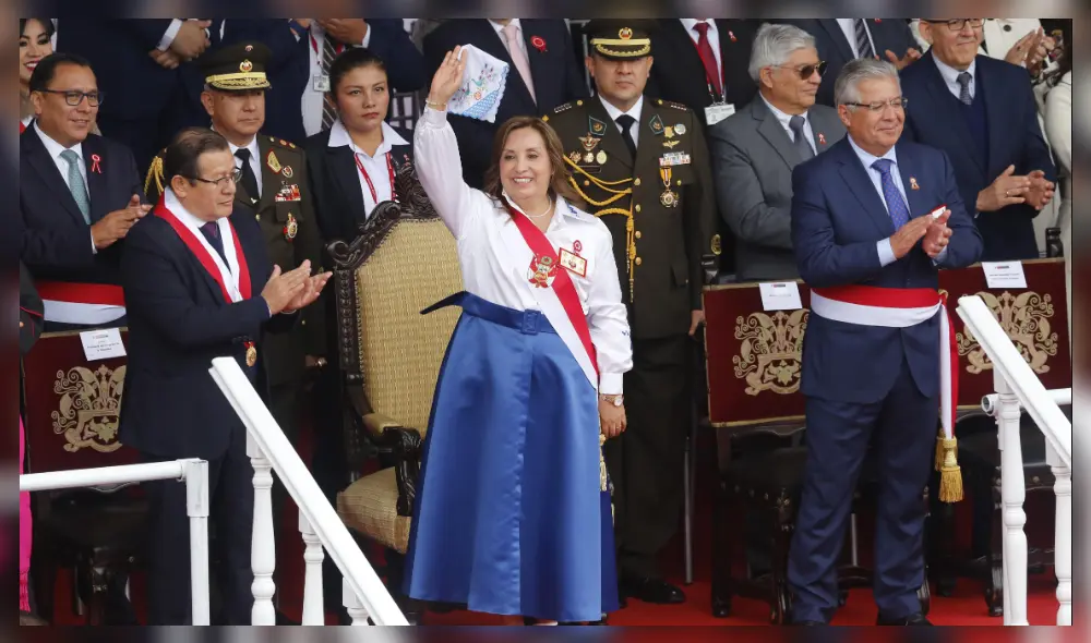 Dina Boluarte también es acusada de cometer el presunto delito de coecho pasivo impropio. Foto: Carlos Contreras- La República.