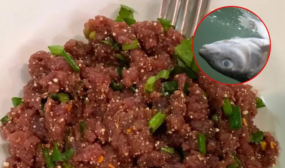 Esta ensalada se hace con pescado crudo proveniente del río Mekong. Foto: captura/Zee News