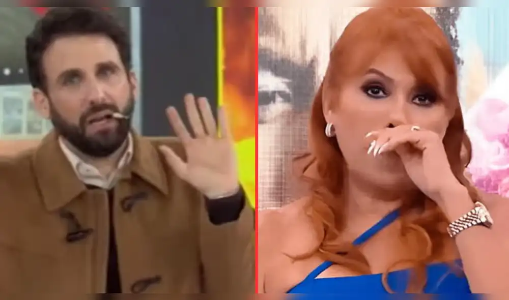 Rodrigo González no se quedó callado y comentó contra Magaly Medina. Foto: composición LR/Willax TV/ATV/Amor y fuego/Magaly TV, la firme