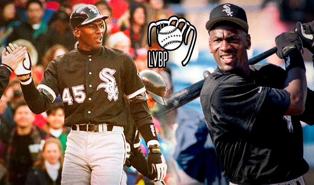 En el béisbol, Michael Jordan no tenía la misma habilidad que poseía cuando jugaba baloncesto, pero, aún así, un equipo de la LVBP lo quería. Foto: composición LR/AFP