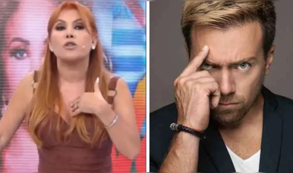 Magaly arremete contra Julián Zucchi. Foto: composición LR/ ATV