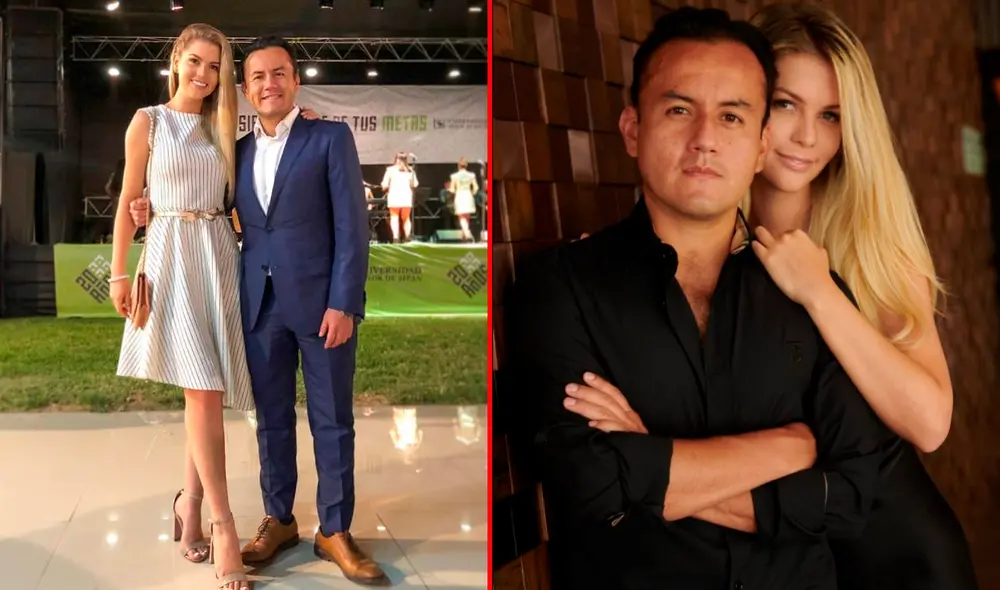 Brunella Horna y Richard Acuña se hicieron novios en agosto de 2017. Foto: Composición LR/Instagram Brunella Horna/Cosas