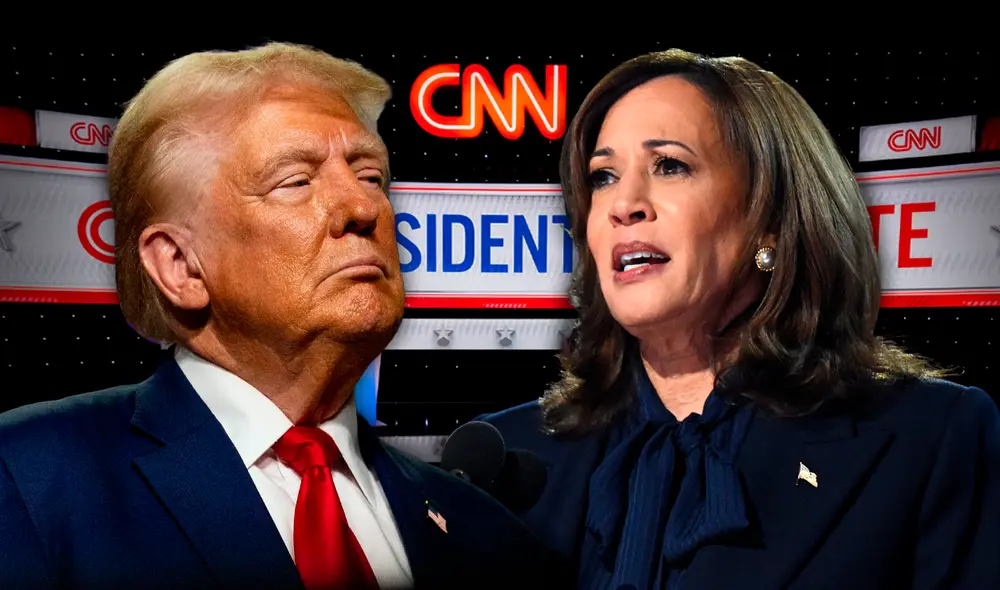 La actual vicepresidenta se someterá a las preguntas de la periodista de CNN, Dana Bash. Foto: composición LR/AFP/CNN