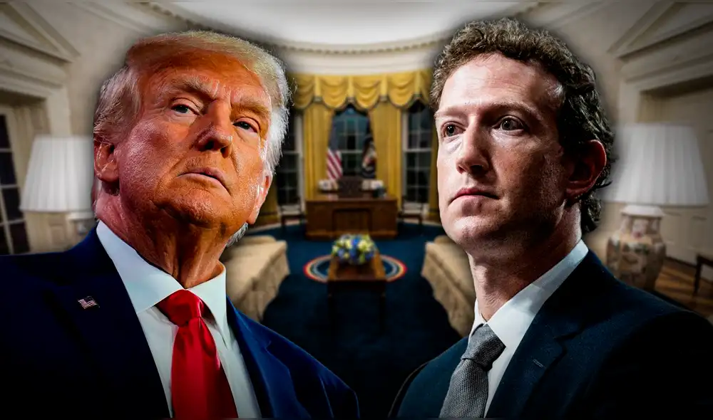 Las discrepancias entre el expresidente y el creador de Facebook aumentan a medida que se acerca la próxima contienda electoral presidencial. Foto: Composición LR | CNN | AP | Europa Press