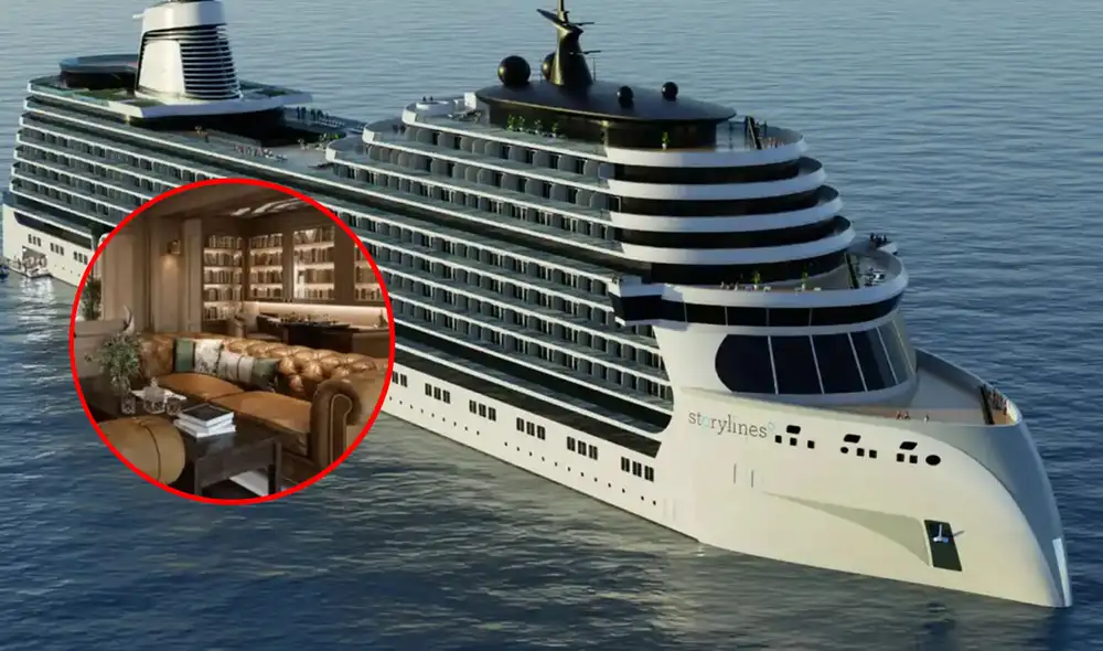 MV Narrative será el primer crucero residencial ambientalmente consciente en el mundo. Foto: composición LR/ TikTok MV Narrative será el primer crucero residencial ambientalmente consciente en el mundo. Foto: composición LR/ TikTok