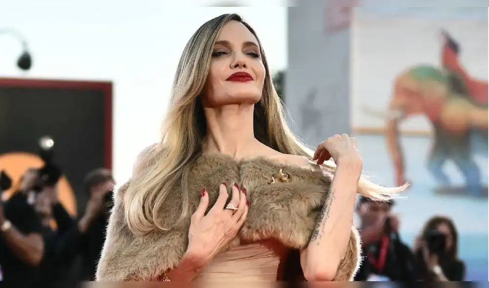 Angelina Jolie presentó en el Festival de Venecia película 'Maria'. Actriz conquistó a parte de la crítica con su interpretación. Foto: AFP