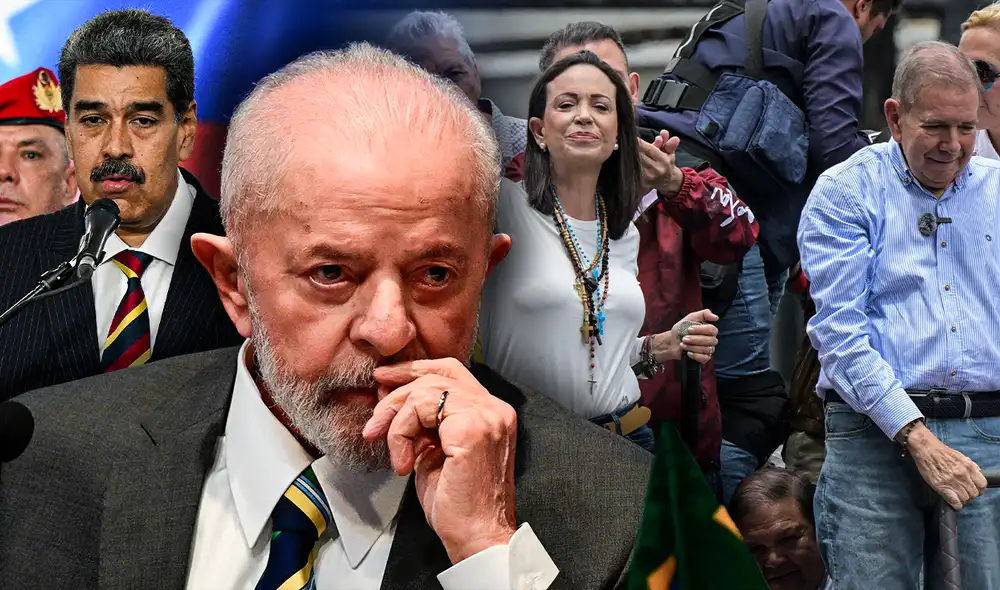 Luiz Inácio Lula da Silva recomendó dos posibles soluciones para abordar la crisis política en Venezuela. Foto: Composición LR/AFP. Luiz Inácio Lula da Silva recomendó dos posibles soluciones para abordar la crisis política en Venezuela. Foto: Composición LR/AFP.