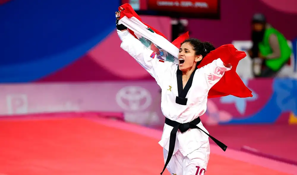 Angélica Espinoza ganó en la final de París 2024 a la uzbeka Ziyodakhon Isakova. Foto: difusión Angélica Espinoza ganó en la final de París 2024 a la uzbeka Ziyodakhon Isakova. Foto: difusión