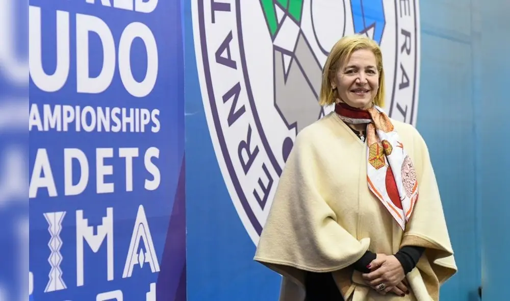 María Martínez, presidente de la Federación Deportiva Peruana de Judo, resaltó el esfuerzo realizado para el Mundial Cadetes Lima 2024 María Martínez, presidente de la Federación Deportiva Peruana de Judo, resaltó el esfuerzo realizado para el Mundial Cadetes Lima 2024