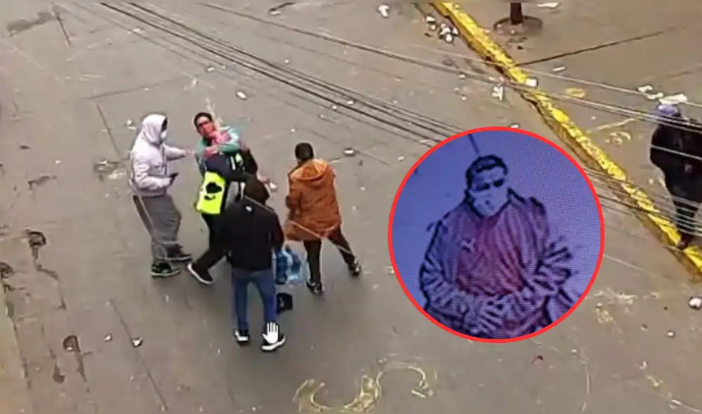 Ladrones huyeron en motocicletas por las calles de La Victoria. Foto: Difusión