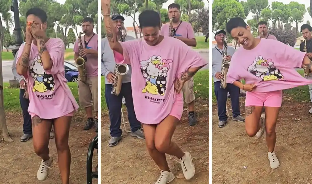 "Pude sentir tu nostalgia, bendiciones a los peruanos que viven en el exterior", resaltaron usuarios. Foto: composición LR/ TikTok