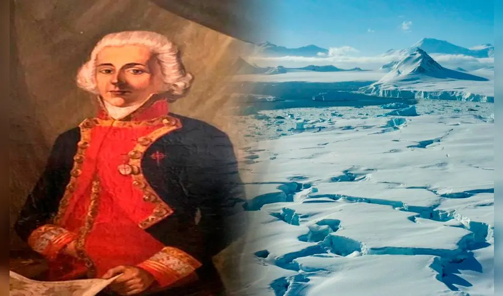 ¿El primer hombre que llegó a la Antártida fue peruano?: Pisó el continente más frío por accidente cuando navegaba hacia Perú. Foto: composición LR / Tenancingo Historia y Cultura / National Geographic