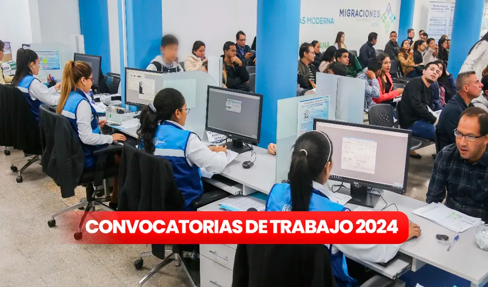 Migraciones anuncia una nueva convocatoria de trabajo CAS. Foto: Composición LR/Andina. Migraciones anuncia una nueva convocatoria de trabajo CAS. Foto: Composición LR/Andina.