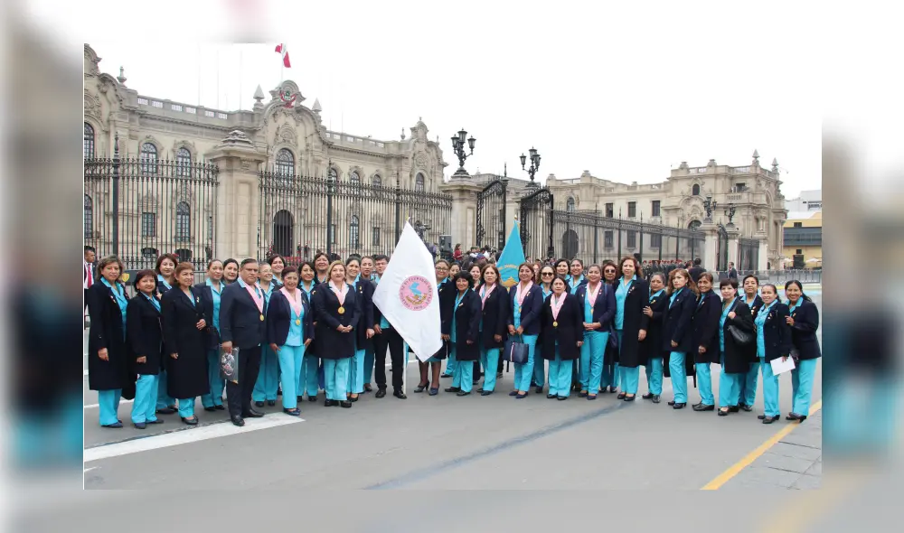 Para integrar y avanzar, ¡vamos juntos!, “Feliz día de la enfermera peruana”. Fuente: Difusión