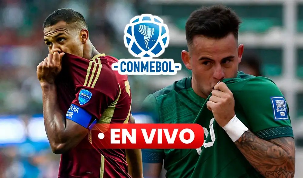 El juego entre Venezuela vs. Bolivia EN VIVO se podrá ver por TV y streaming. Foto: composición LR/Conmebol/AFP El juego entre Venezuela vs. Bolivia EN VIVO se podrá ver por TV y streaming. Foto: composición LR/Conmebol/AFP
