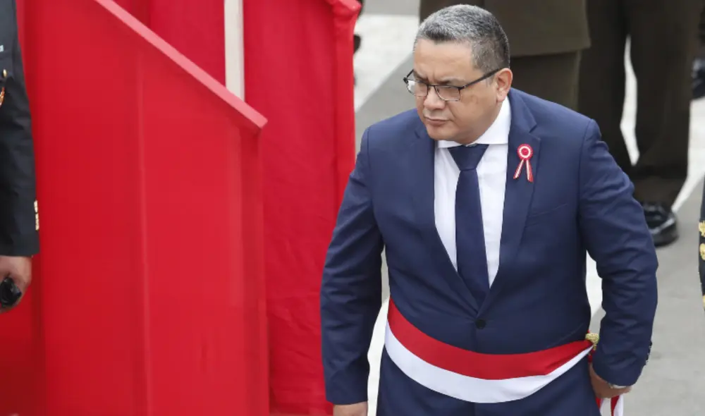 Santiváñez Antúnez juramentó como ministro del Interior en mayo del presente año. Foto: La República.