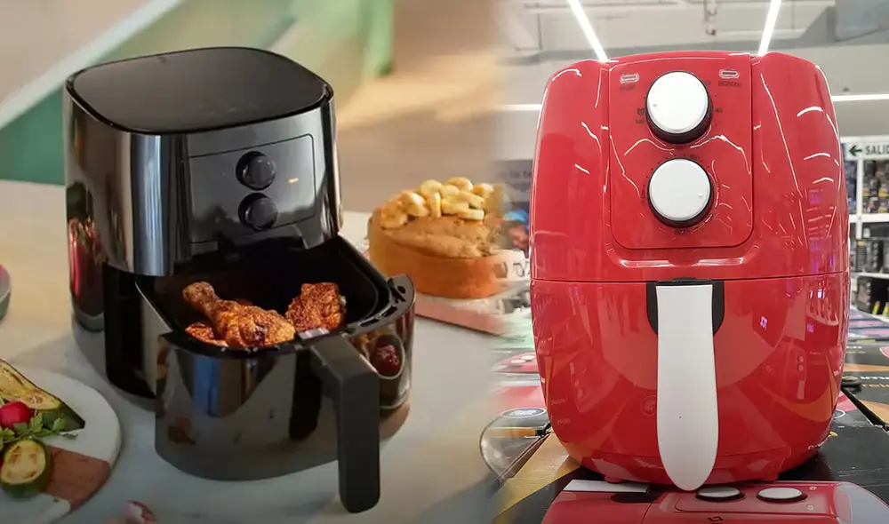 Modelos defectuosos de freidoras de aire han sido retirados del mercado por riesgos de incendios y fallas graves. Foto: composición LR/difusión