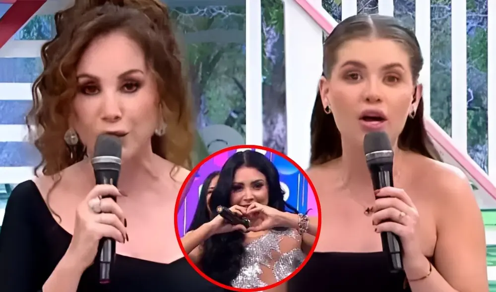 Janet Barboza y Brunella Horna arremeten contra Pamela Franco por no oficializar a Cueva. Foto: composición LR/captura/América hoy