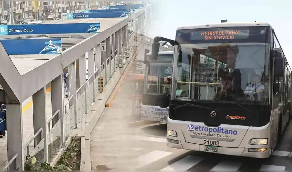 La estación Chimpu Ocllo conectará el paradero Naranjal con Carabayllo. Foto: composición LR/difusión