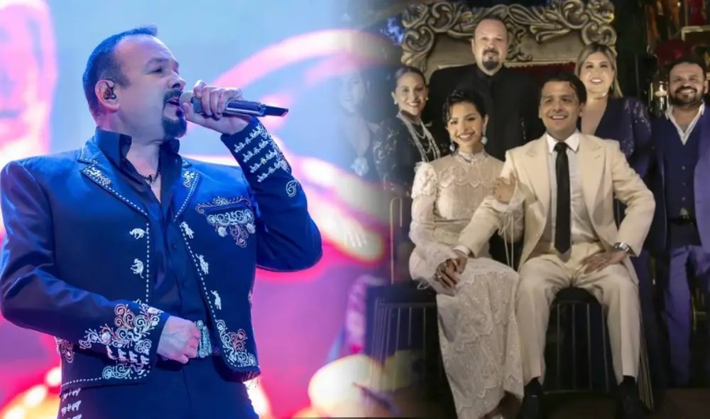 Pepe Aguilar reveló que la boda de Angela Aguilar costo mucho dinero y la pago sin ayuda de Nodal. Foto: composición LR/ Instagram/ Pepe Aguilar
