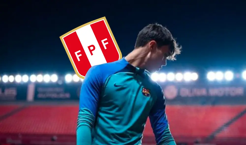 Diego Kochen debutó en el Barcelona a finales del año 2023. Foto: composición LR/Diego Kochen/FPF