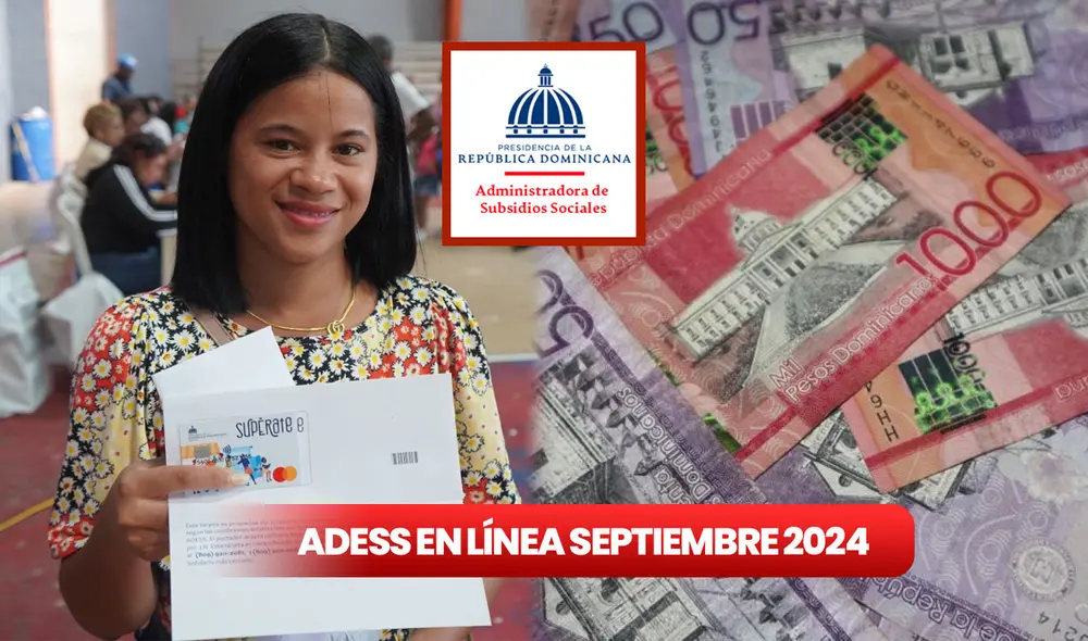 Entérate si accedes a alguno de los bonos que distribuye ADESS a través de Supérate este mes de septiembre. Foto: composición LR / ADESS / El Dinero