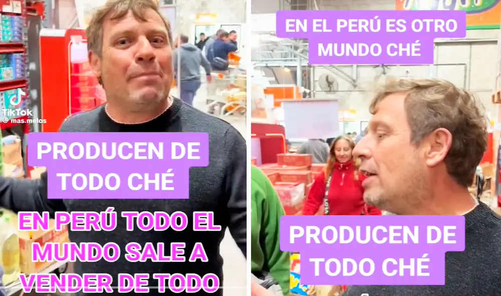 Acá en Argentina no existen variedades de chocolate como en Perú, señaló el extranjero. Foto: composición LR/TikTok Acá en Argentina no existen variedades de chocolate como en Perú, señaló el extranjero. Foto: composición LR/TikTok