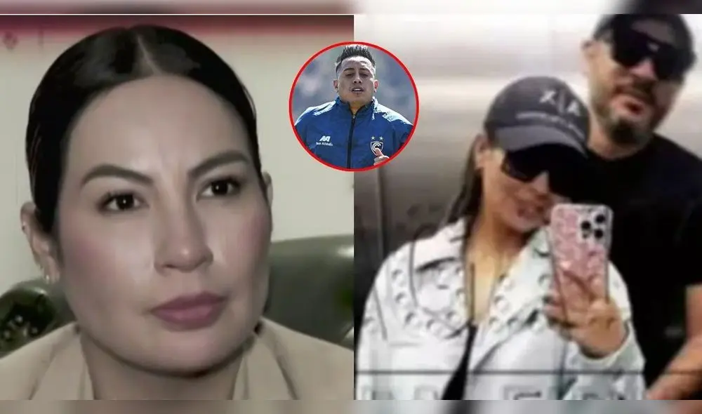 Pamela López no descarta que Christian Cueva filtrara fotos con 'saliente'. Foto: captura/América hoy/Magaly TV: la firme