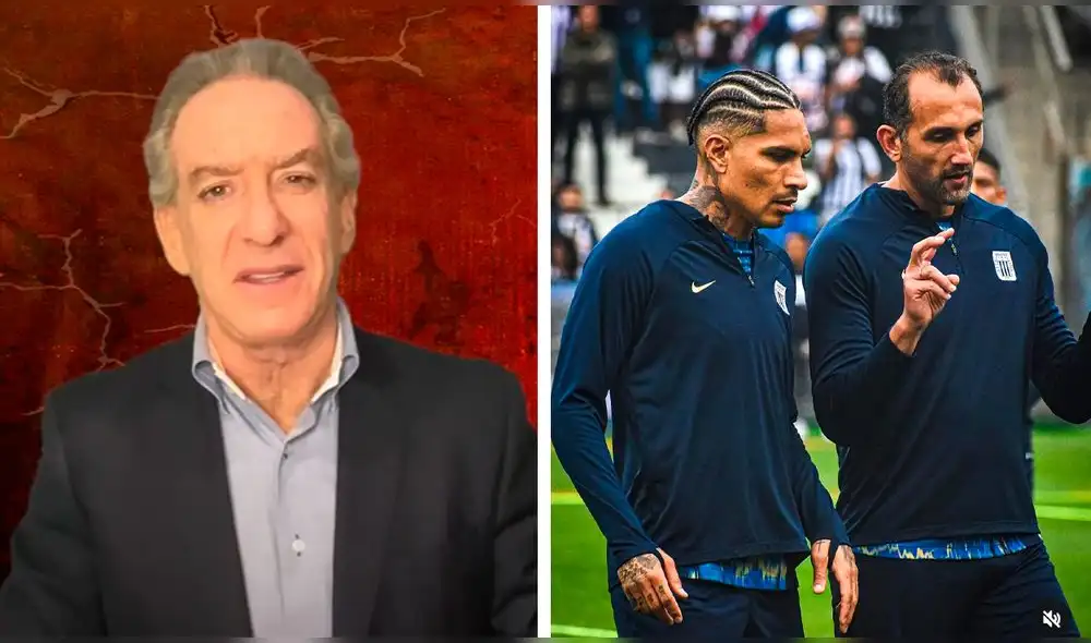 Fleischman considera que Guerrero y Barcos pueden jugar juntos en Alianza Lima. Foto: composición LR/captura de 'El futbolero'/Alianza Lima