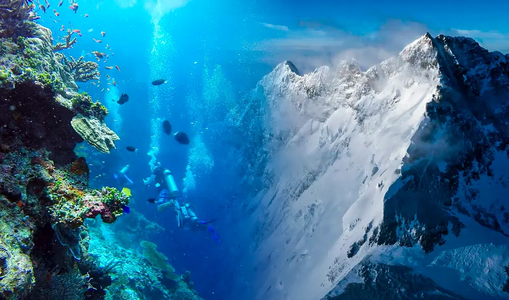 El oceanógrafo Javier Sellanes López formó parte de una expedición científica. Foto: composición LR de Jazmin Ceras/National Geographic