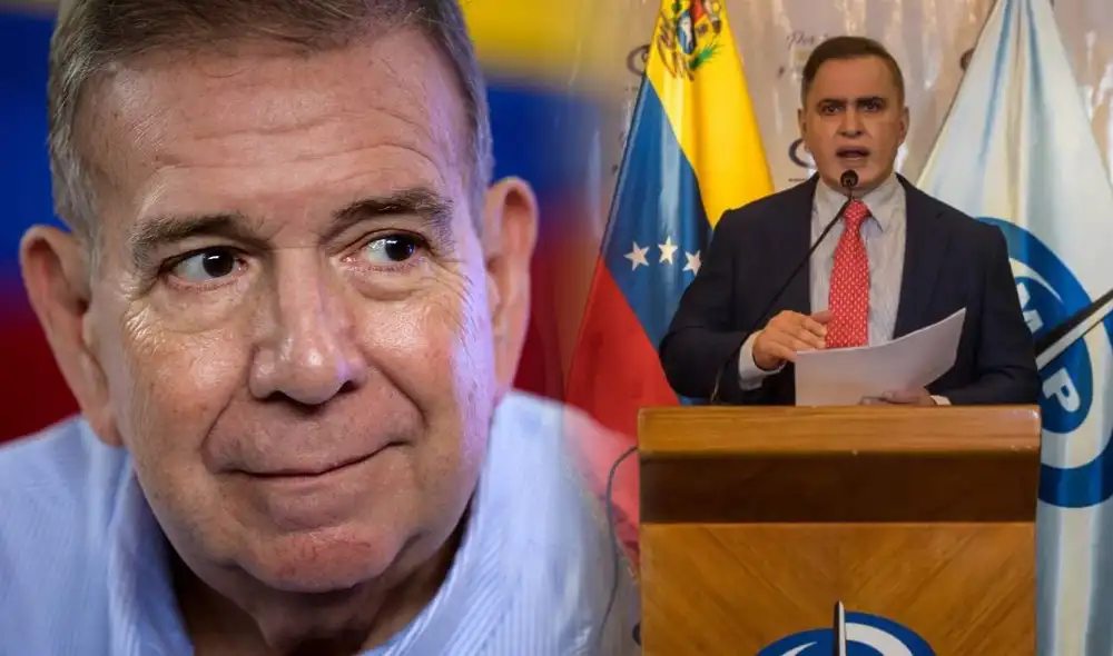 Tarek William Saab, Fiscal general de Venezuela, solicitó la captura de Edmundo González. Foto: composición LR/ X/ AFP Tarek William Saab, Fiscal general de Venezuela, solicitó la captura de Edmundo González. Foto: composición LR/ X/ AFP