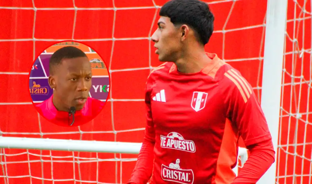 Maxloren se unió a los entrenamientos de la selección mayor de Perú. Foto: composición LR/Katherine Magallanes Maxloren se unió a los entrenamientos de la selección mayor de Perú. Foto: composición LR/Katherine Magallanes