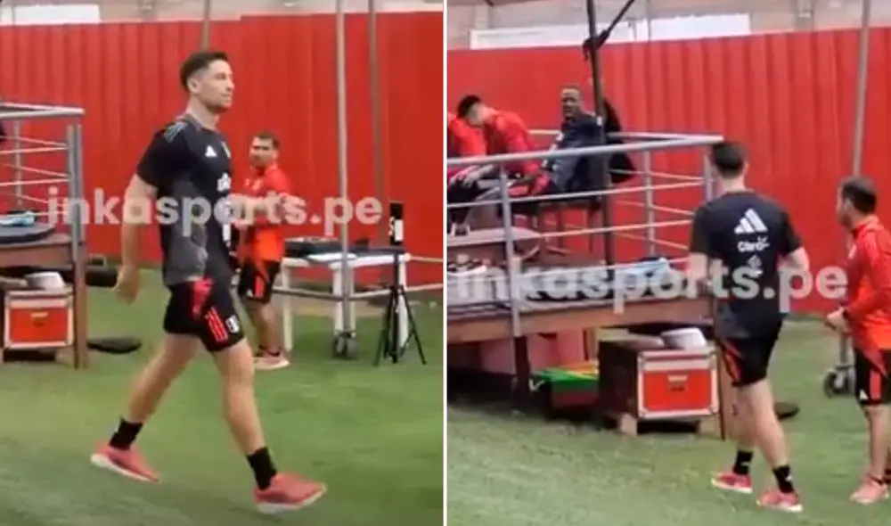 Santiago Ormeño fue el primer jugador que milita en el extranjero en unirse a la concentración de Perú. Foto: composición LR/captura de Inka Sports