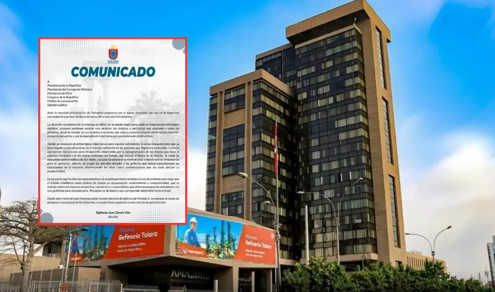 Representante del sindicato de PetroPerú señaló que el actual directorio no tuvo la meritocracia requerida. Foto: composición LR.