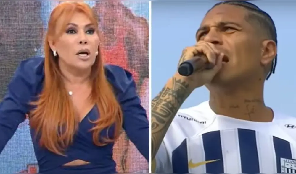 Magaly Medina critica saludo de Paolo Guerrero a Alianza Lima. Foto: composición LR/ ATV/ Latina Magaly Medina critica saludo de Paolo Guerrero a Alianza Lima. Foto: composición LR/ ATV/ Latina