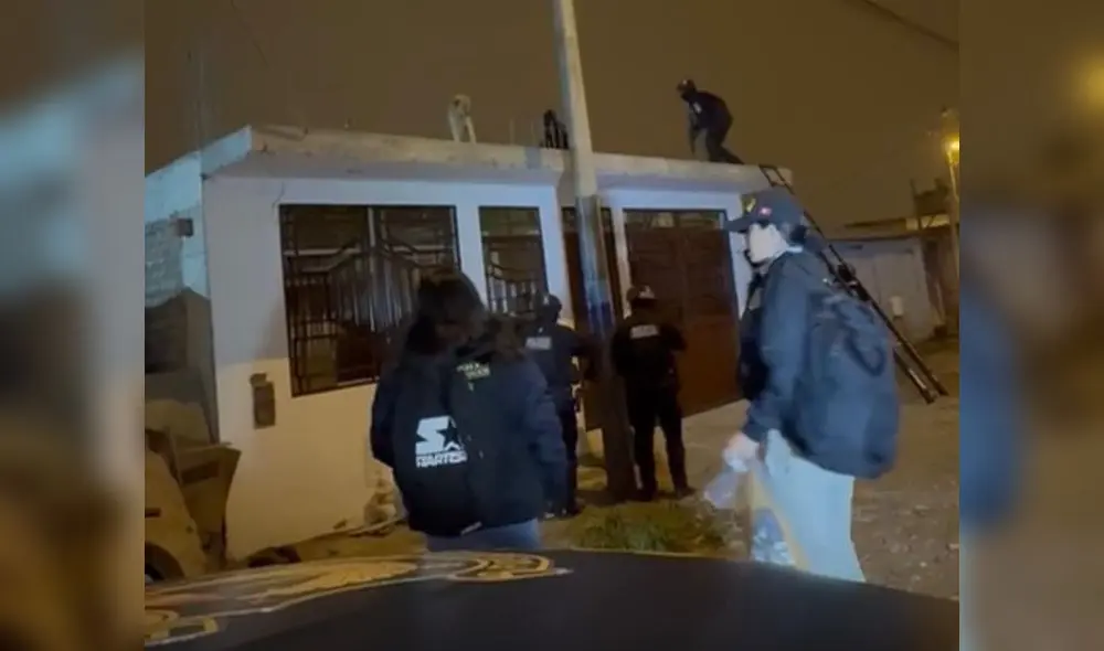 Las antenas rudimentarias eran instaladas en casas cercanas al penal. Difusión