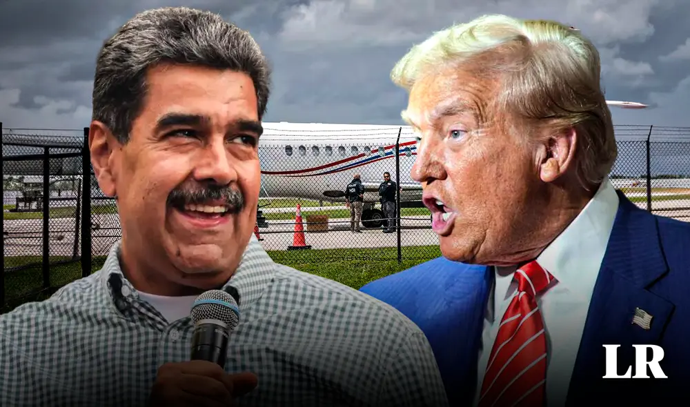 Donald Trump llamó "estupidos" a los integrantes del Partido Demócrata tras confiscar el avión de Nicolás Maduro. Foto: Composición LR Donald Trump llamó "estupidos" a los integrantes del Partido Demócrata tras confiscar el avión de Nicolás Maduro. Foto: Composición LR