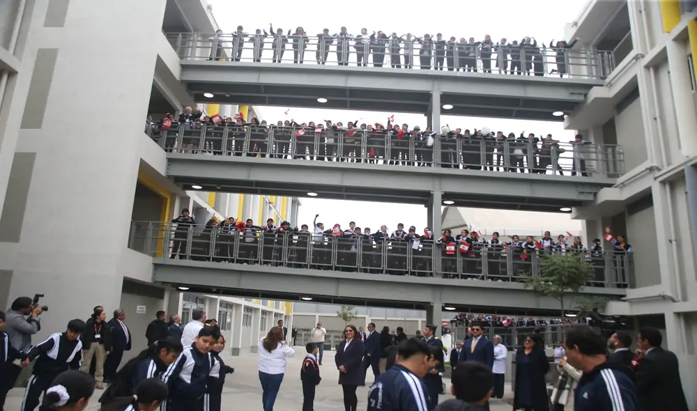 Colegios bicentenatios cuentan con modernas infraestructuras. Foto: Presidencia de la República Colegios bicentenatios cuentan con modernas infraestructuras. Foto: Presidencia de la República