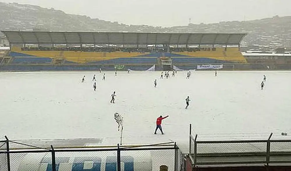 Esta cancha recibe a pocos deportistas cada año. Foto: El Bocón Esta cancha recibe a pocos deportistas cada año. Foto: El Bocón