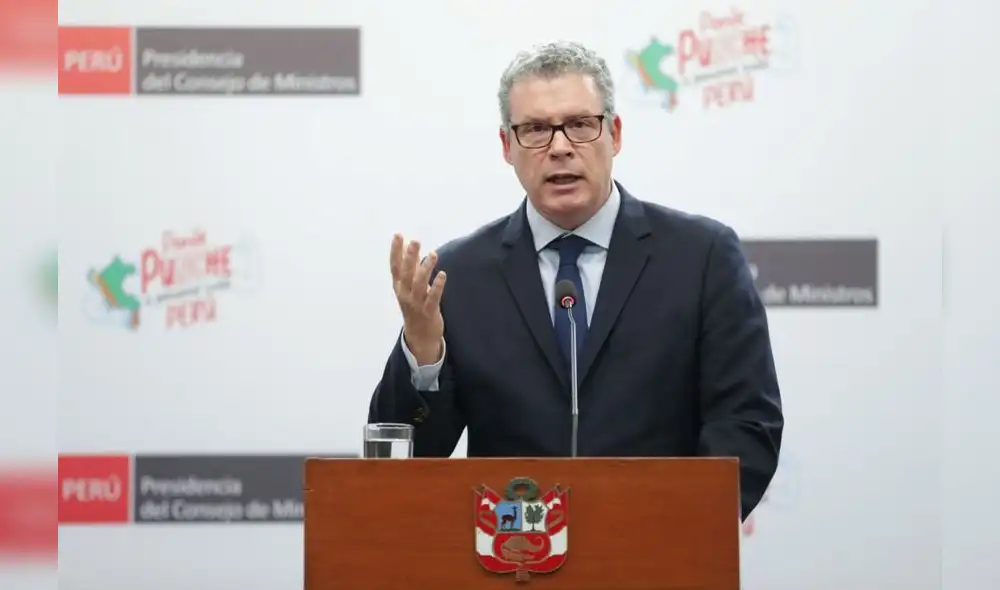 Morgan Quero juramentó como ministro de Educación en abril del presente año. Foto: Andina. Morgan Quero juramentó como ministro de Educación en abril del presente año. Foto: Andina.