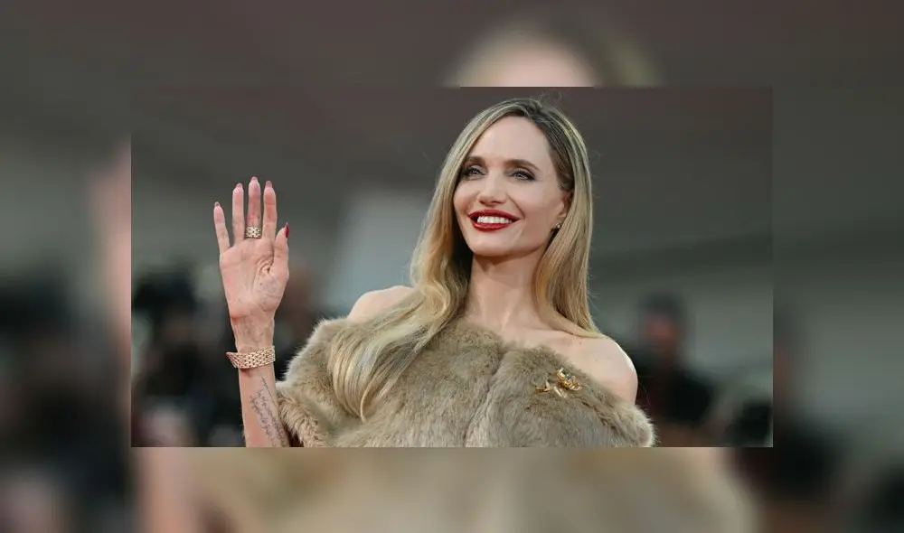 Angelina Jolie en el Festival de Venecia.