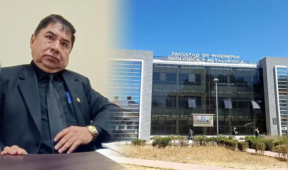 Dante Salas Ávila, decano de Geología de la UNA Puno, habría participado de dos actividades al mismo tiempo. Foto: composición LR/Liubomir Fernández