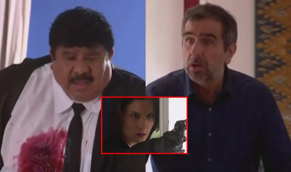 Claudia Llanos reapareció para vengarse nuevamente de Francesca en 'Al fondo hay sitio'. Foto: composición LR/América TV