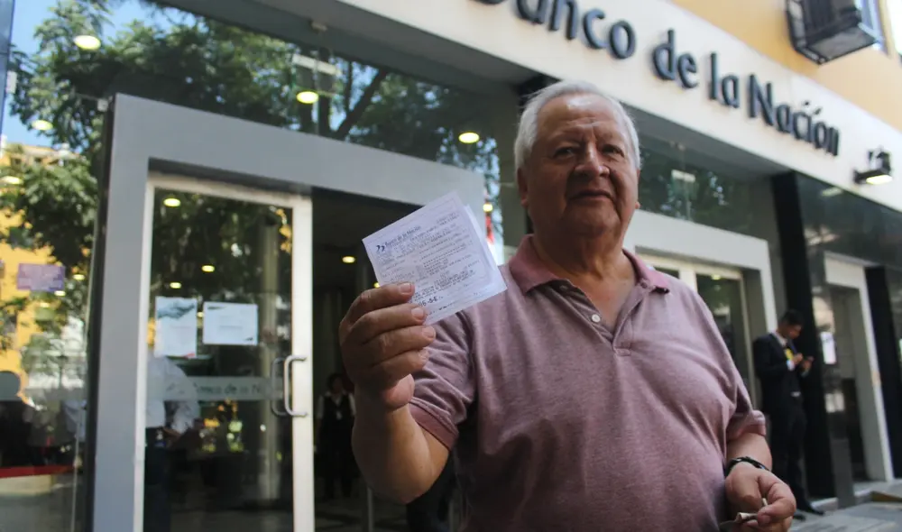 Se puede cobrar en cualquier agencia del Banco de la Nación. Foto: Hanslitt Cruzado/La República