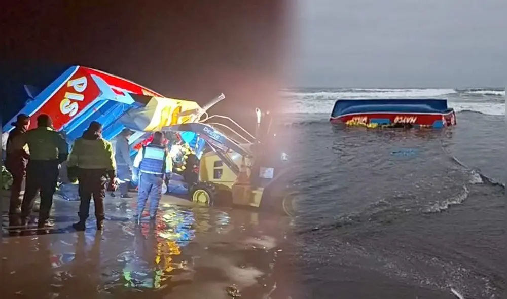 Tragedia ocurrió en las costas de Arequipa donde una embarcación proveniente de Pisco naufragó. Foto: composición LR/Claudia Beltrán/Difusión