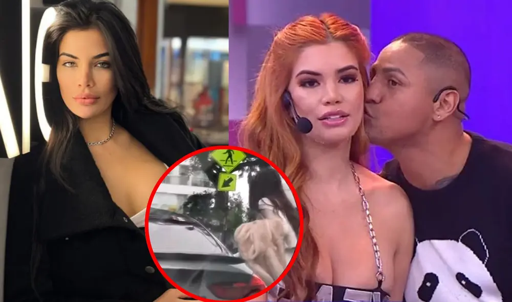 Samanatha Batallanos denunció a Jonathan Maicelo por violencia física y psicológica. Foto: Composición LR/Samantha Batallanos/Instagram/Captura AMérica TV/Captura ATV Samanatha Batallanos denunció a Jonathan Maicelo por violencia física y psicológica. Foto: Composición LR/Samantha Batallanos/Instagram/Captura AMérica TV/Captura ATV