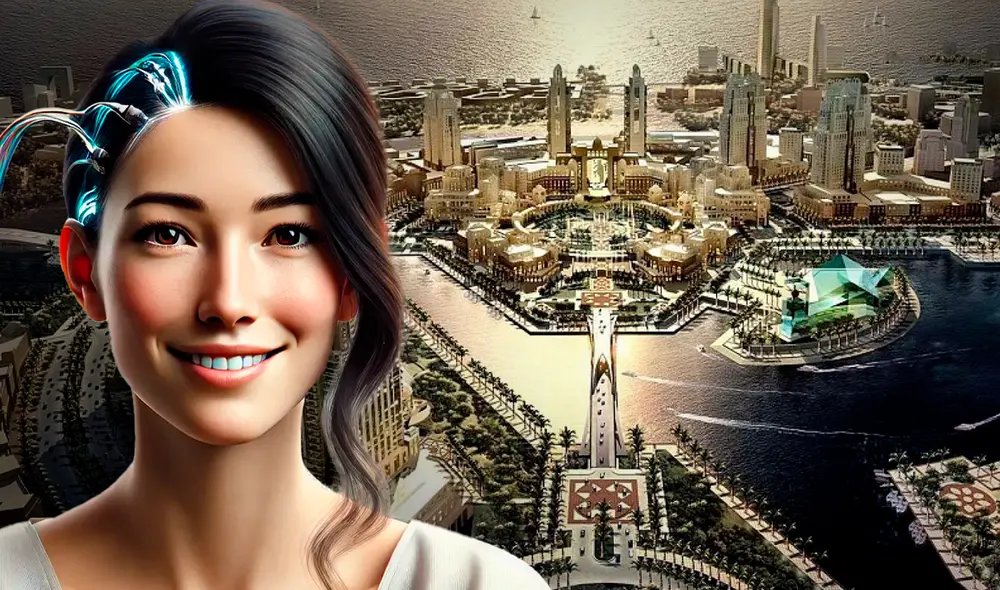 Los avances de la Inteligencia Artificial podrían fusionar la mente humana con las máquinas. Foto: composición LR/IA